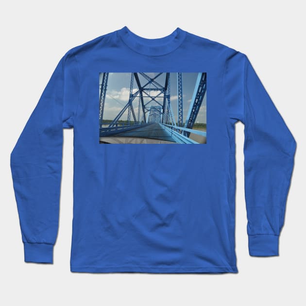 Kentucky to Illinois Long Sleeve T-Shirt by michaelasamples